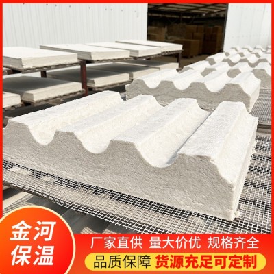 金河陶瓷纤维板 硅酸铝梳形保温板 耐高温隔热板窑炉内衬防火挡火板图2