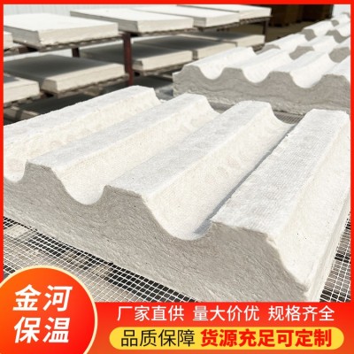 金河陶瓷纤维板 硅酸铝梳形保温板 耐高温隔热板窑炉内衬防火挡火板图5