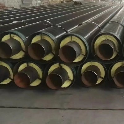 大口径 聚氨酯钢套钢蒸汽保温管 法兰连接方式 光滑表面图4
