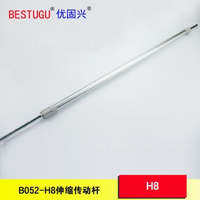 供应B052单电机升降桌伸缩传动杆,六角杆图2