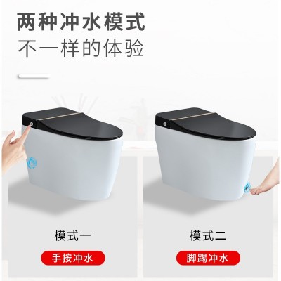 潮汕轻智能马桶脉冲式家用小户型卫生间超漩虹吸式抽水陶瓷一体式