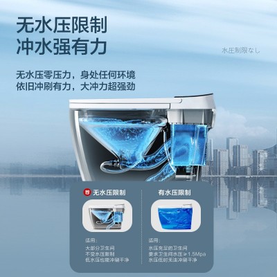 家用智能坐便器小卫生间多功能一体虹吸陶瓷马桶现代简约厂家批发图2