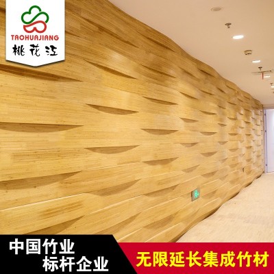 桃花江侧压加长竹板任意长竹集成材侧压超长竹板材实竹结构建材图2