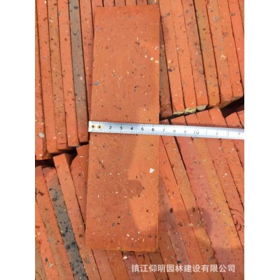 红砖切片红专心6面光的红砖片面砖仰明老砖厂家直销红砖切片图2