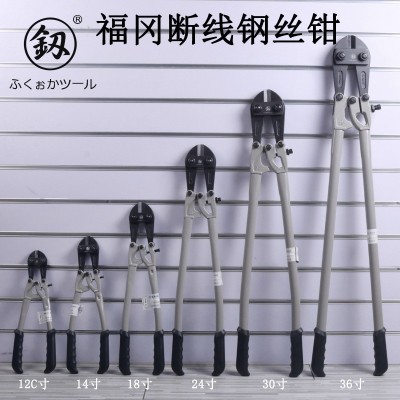 供应釰福冈工具断线钳重型电缆钢丝大力钳子铁片剪刀图5