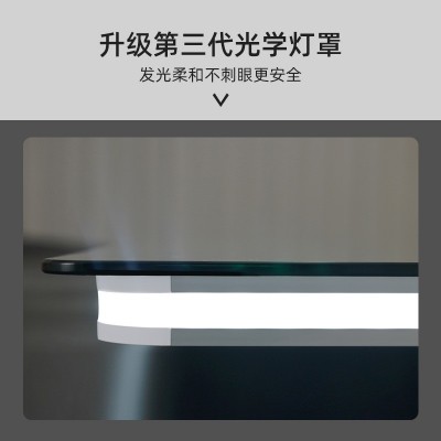 大尺寸酒店led浴室灯镜智能镜卫生间带灯子镜壁挂洗手间防雾镜图4