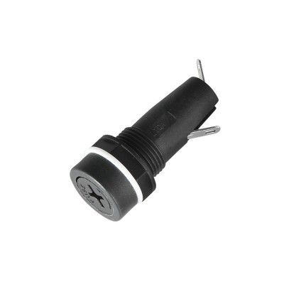 厂家供应R3-11黑色一字保险丝座 10A250V5*20高温熔 断器保险管座图4