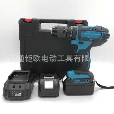 源头工厂外贸20V冲击锂电钻三功能大功率工业13mm强力充电冲击钻图3