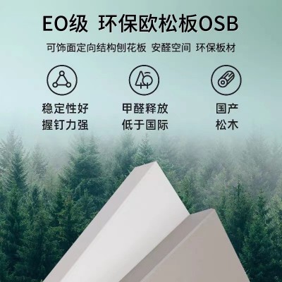 橱柜门纯色pet高光肤感衣柜门板进口欧松板osb鞋柜橱柜门工厂直销图2