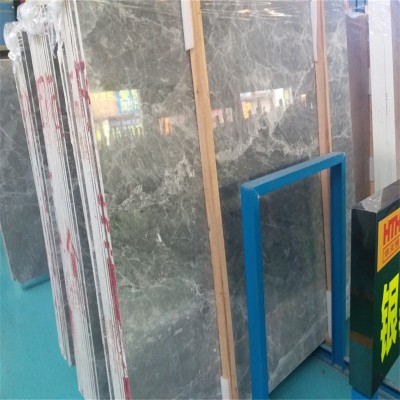 银雕灰大理石 爱玛仕灰大板哑光工程别墅圆柱门槛石底座台面石材图4