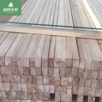 木龙骨建筑木方工地木方松木铁杉吊顶木条加工杉木批发铁杉木龙骨图2