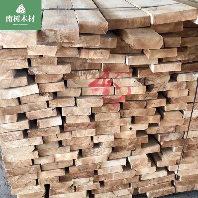 厂家直供海南橡胶木板材方条实木 避心橡胶木方条规格料批发图4