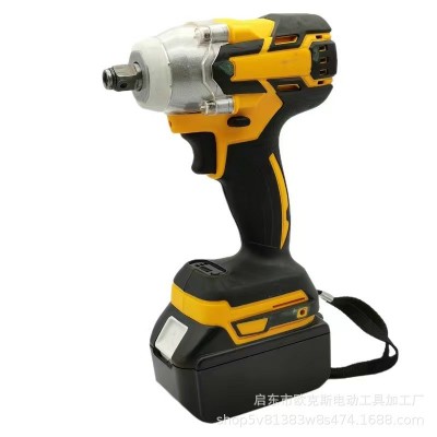 锂电充电扳手冲击汽车脚手架子工专用电动扳手套筒风炮跨境批发图3