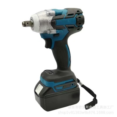 锂电充电扳手冲击汽车脚手架子工专用电动扳手套筒风炮跨境批发图4