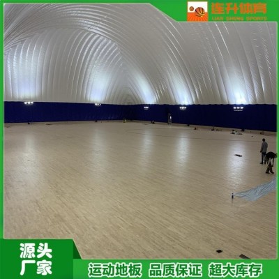 运动木地板 羽毛球馆实木运动地板 更耐磨 更防滑图2