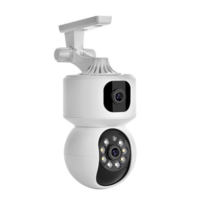 双目摄像头高清家用远程手机wifi无线360度旋转带双向语音夜视全图5