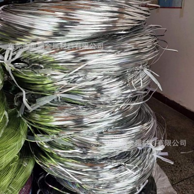 DIY金色铝扁丝全软纯铝线 捏花彩色扁铝线 手工铝丝工艺铝线批发图5