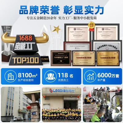 厂家直销现代简约铝合金门把手美式黑色鞋柜衣柜橱柜加长 柜门拉手图4