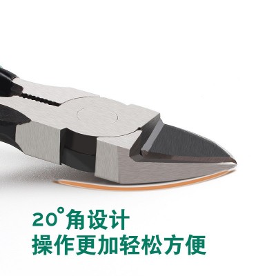 5寸6寸水口钳斜口钳子斜嘴钳剪钳剪线钳电子钳线头塑料修边钳子图3