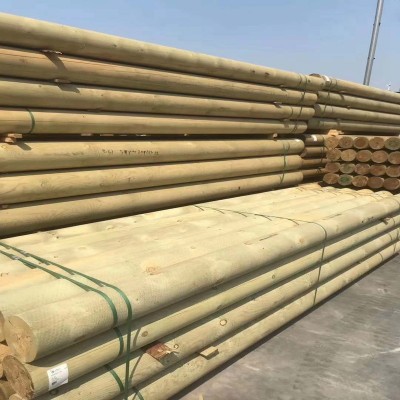 木兰跃邦 樟子松 碳化木立柱木龙骨定制加工木材加工各种尺寸图2