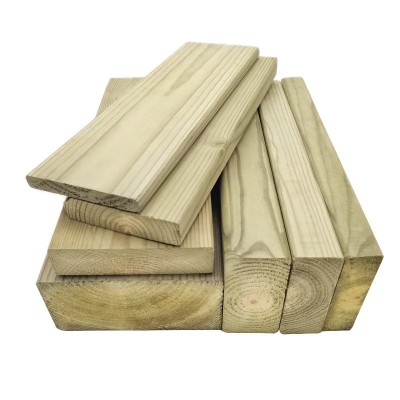 户外芬兰木实木防腐木栈道露台庭院实木木板新西兰松木板材批发图5