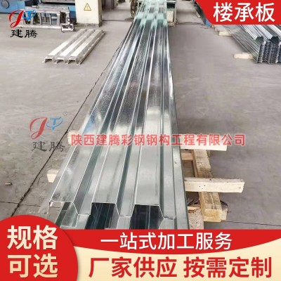 钢筋桁架楼承板建筑工程 新型建筑材料钢结构镀锌钢板桁架楼承板图5