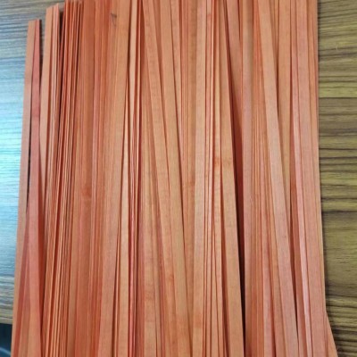厂家供应手工打磨光滑竹条批发竹篾片DIY竹编材料彩色竹片制品图2