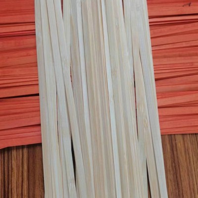 厂家供应手工打磨光滑竹条批发竹篾片DIY竹编材料彩色竹片制品图4
