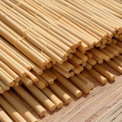 现货供应竹棒3-12mm两头平圆棒DIY材料竹签竹木棒竹棍整箱一次性图3