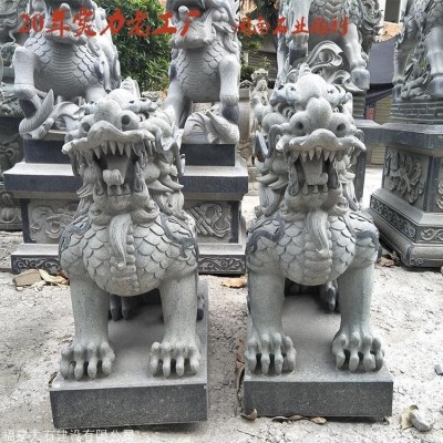 福建石雕刻厂 惠安石雕厂 汉白玉石雕大象厂家图3