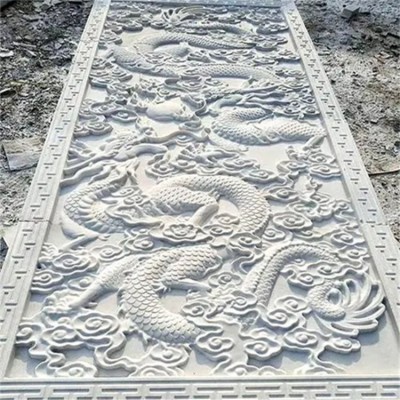 广场文化景墙浮雕 户外大型石材雕刻 汉白玉石雕 可来图定制图5