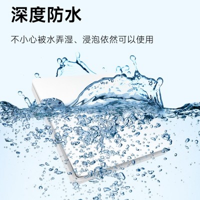 免电池防水大面板家用自发电无线开关免布线远距离墙壁开关随意贴图3