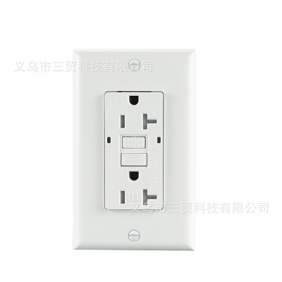 15A 20A 125V GFCI防漏安全插座美标带TR保护UL认证家用插座图2