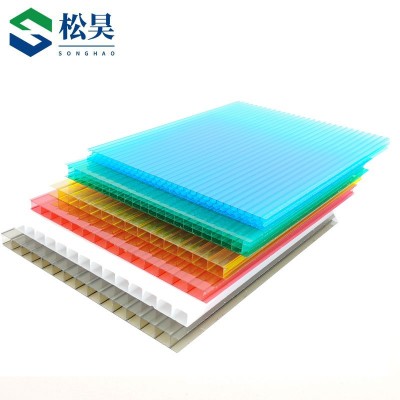 聚碳酸酯板PC透明阳光板四层蜂窝板工程中空采光板耐力板厂家批发图2