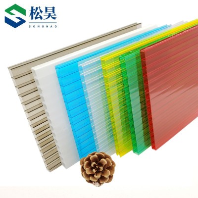 聚碳酸酯板PC透明阳光板四层蜂窝板工程中空采光板耐力板厂家批发图5