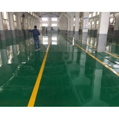 自流平地坪 环氧防腐树脂地面 地坪漆施工厂家 耐高温抗压强度高图2