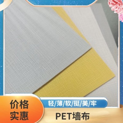 宾馆酒店工程 PET墙布 无缝衔接 绿色环保 哑光素色壁布图2