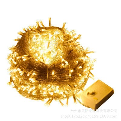 led灯串庭院满天星装饰灯太阳能户外氛围灯防水串灯星星灯小彩灯