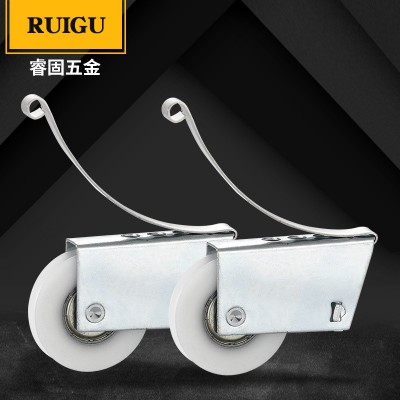 静音608轴承移门凹轮 衣柜滑轮门轮 壁橱浴室移门推拉门玻璃吊轮图4