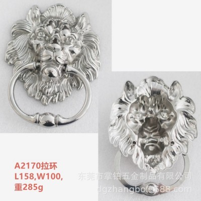 源头厂家批发锌合金狮子头拉环沙发椅子拉环大门拉手家具五金配件图4