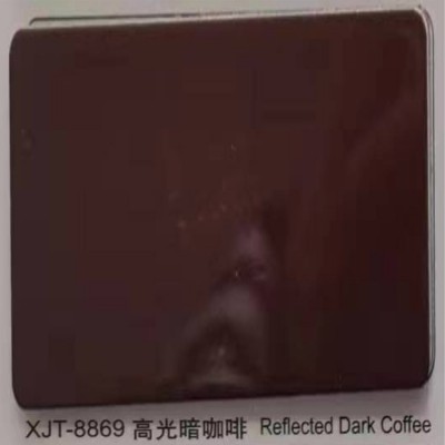 铝塑复合板厂家 高光拉丝镜面铝塑板 内外墙门头广告使用图4