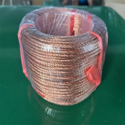 两端镀锡软铜排 T2编织铜网开关柜导电连接 8*80紫铜排 昌硕铜业图3