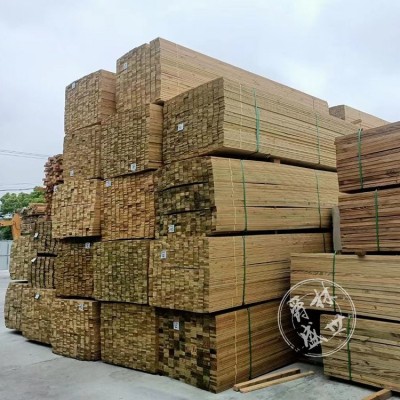 俄罗斯烘干樟子松防腐木批发表面防腐松木板碳化木户外园林木材图5