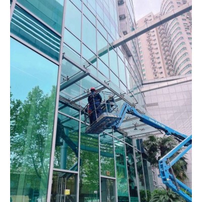 万晶装饰 铝板安装定制花色玻璃材质 可支持定 制图4