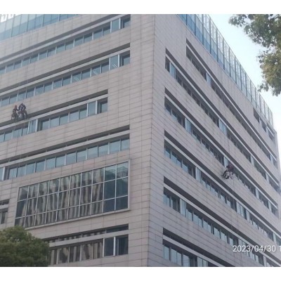 高强度玻璃幕墙 外墙改造 商场酒店医院幕墙 打胶换胶 安装施工图2