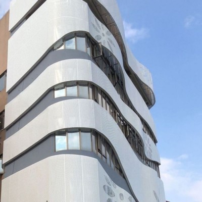 专业玻璃幕墙隐框明框半隐框点式弧型球型异镀膜钢化中空建筑门窗图4