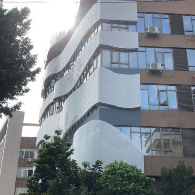 专业玻璃幕墙隐框明框半隐框点式弧型球型异镀膜钢化中空建筑门窗图3
