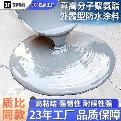 柔性高分子聚氨酯防水涂料家用屋顶窗台堵漏王外墙补裂缝 漏水材料图4