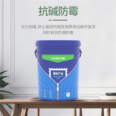万磊封闭抗碱底漆白色透明内外墙涂料别墅真石漆水包水艺术漆环保图4