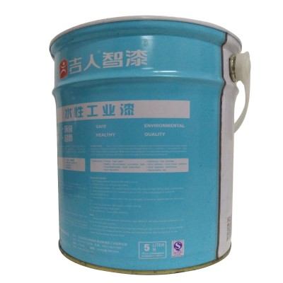吉人牌水性工业漆 工业金属机械钢结构水性漆桶装涂料水性防锈漆图5